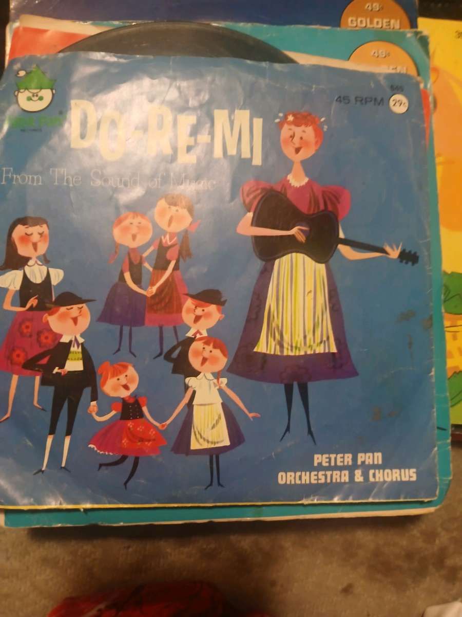 kids peterpan records i believe from the 1950s
