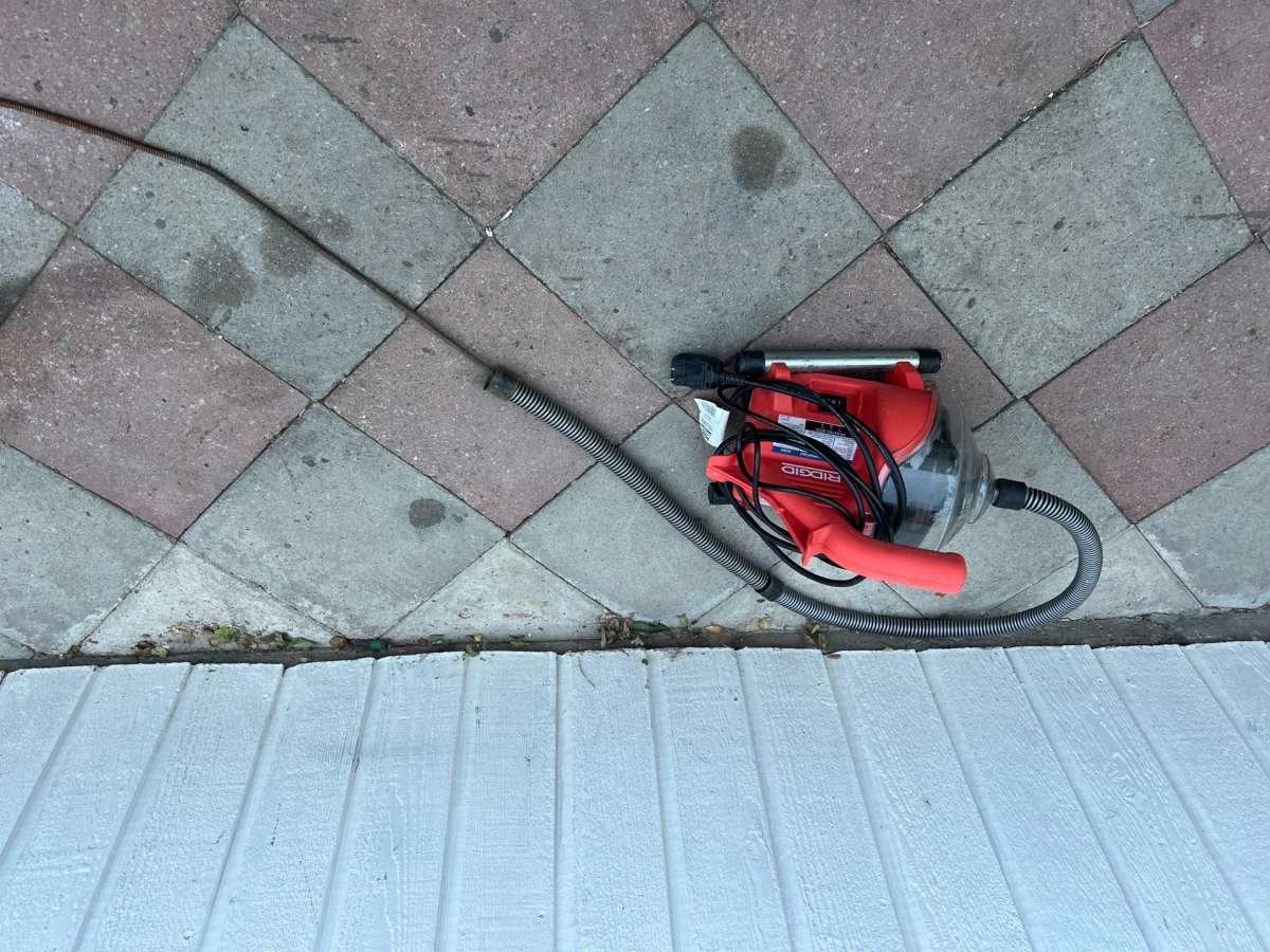 Ridgid Drain Cleaner machine
