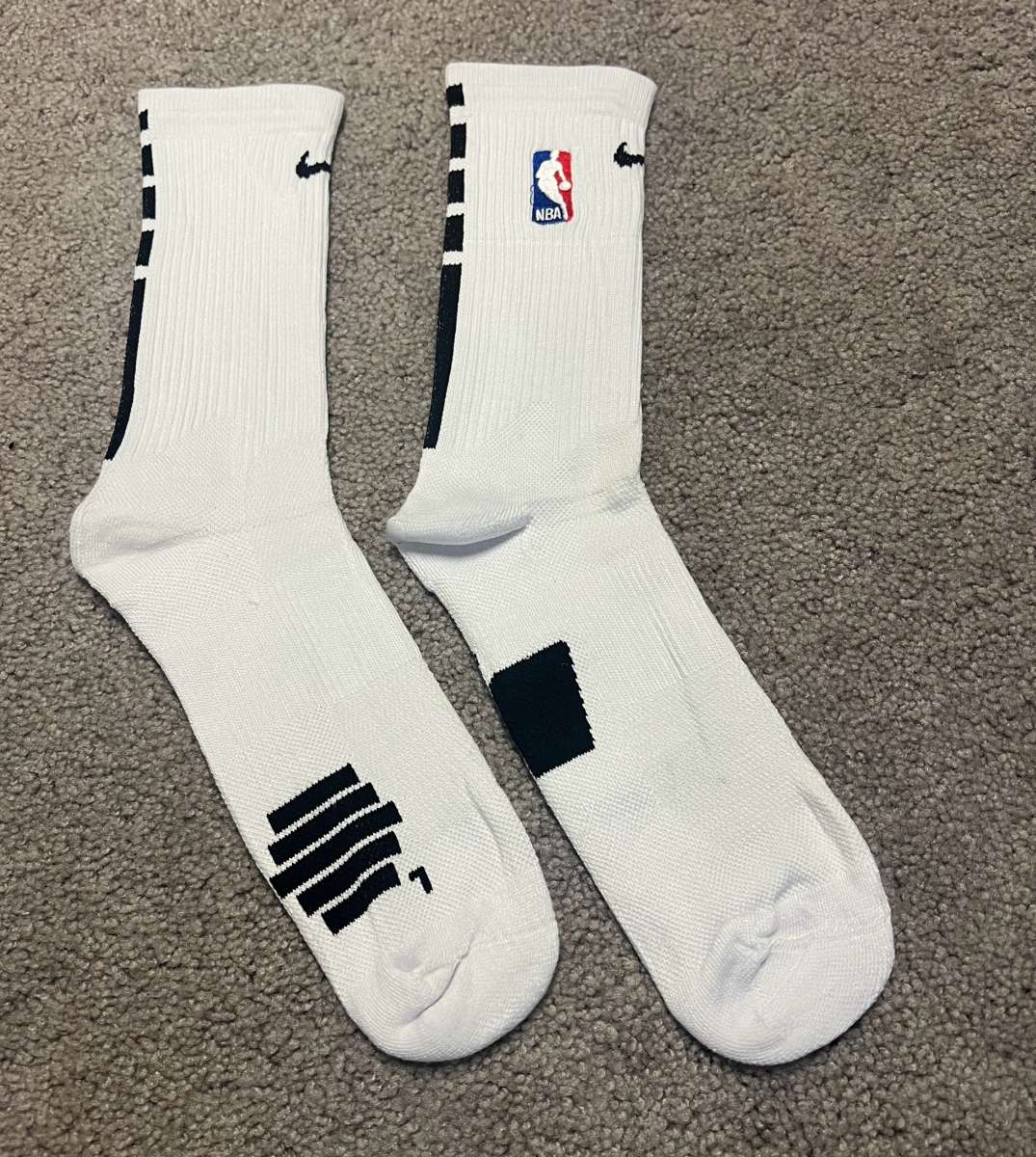3 Nike Elite DriFit NBA Crew Socks Mens Large