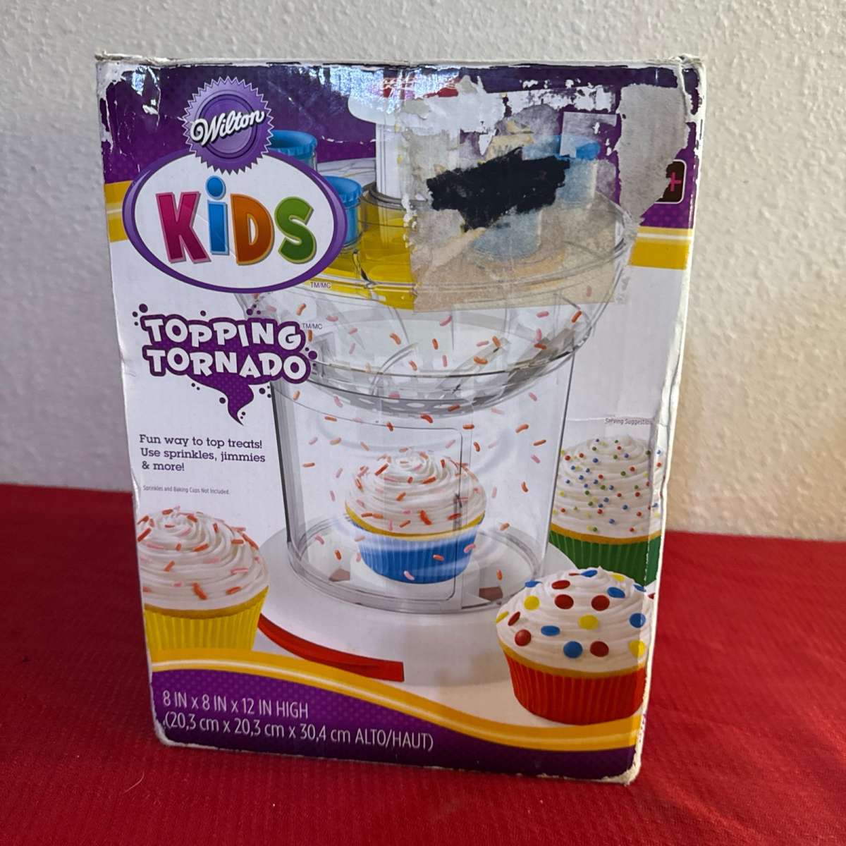 Wilton Kids Topping Tornado DAMAGE BOX ITEM IS NEW