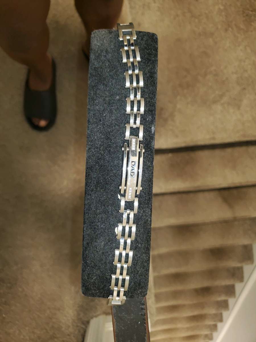 Dad Sterling silver bracelet by Kay jewelers