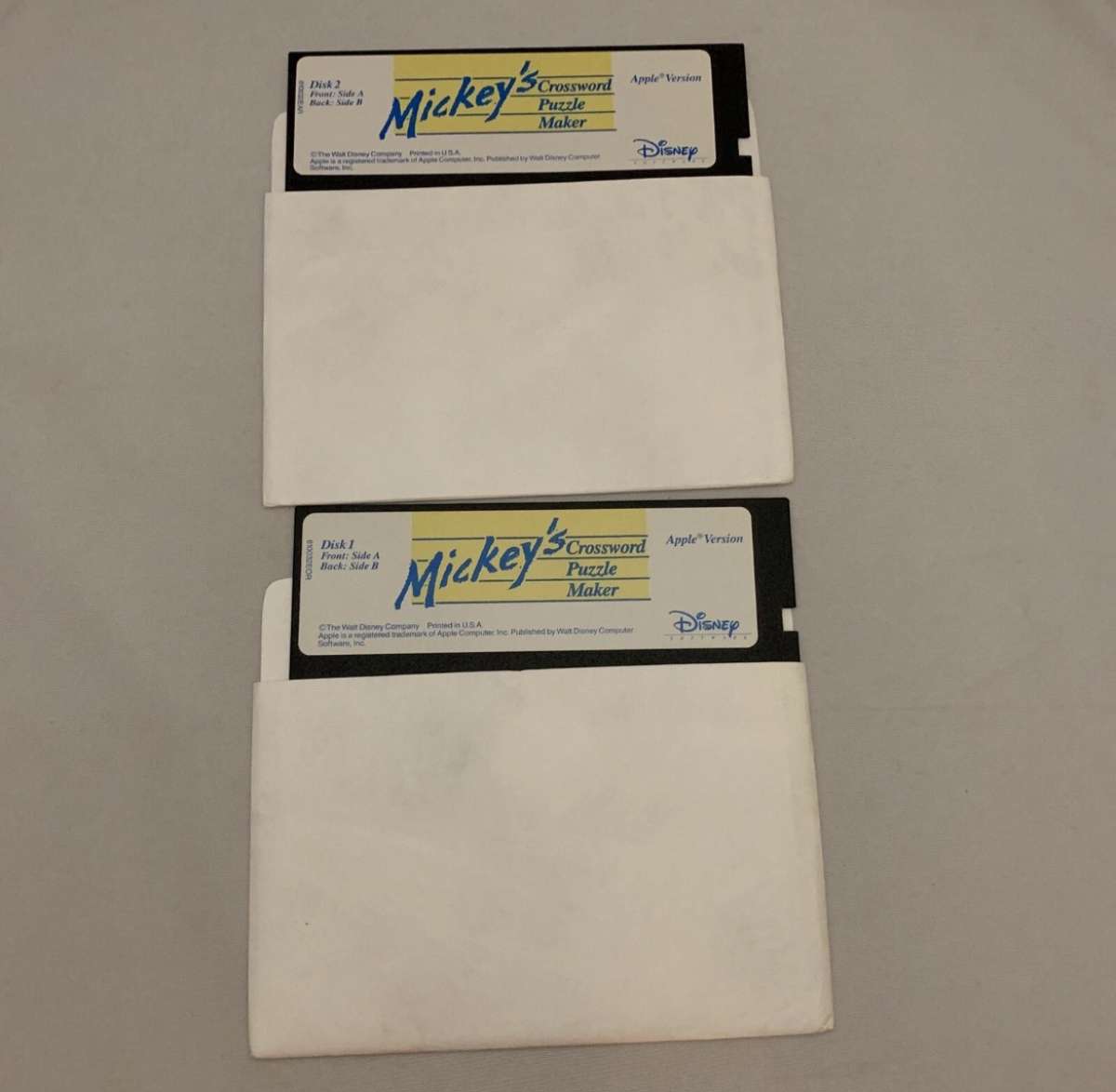 Disney Software Mickeys Crossword Puzzle Maker  User Guide U