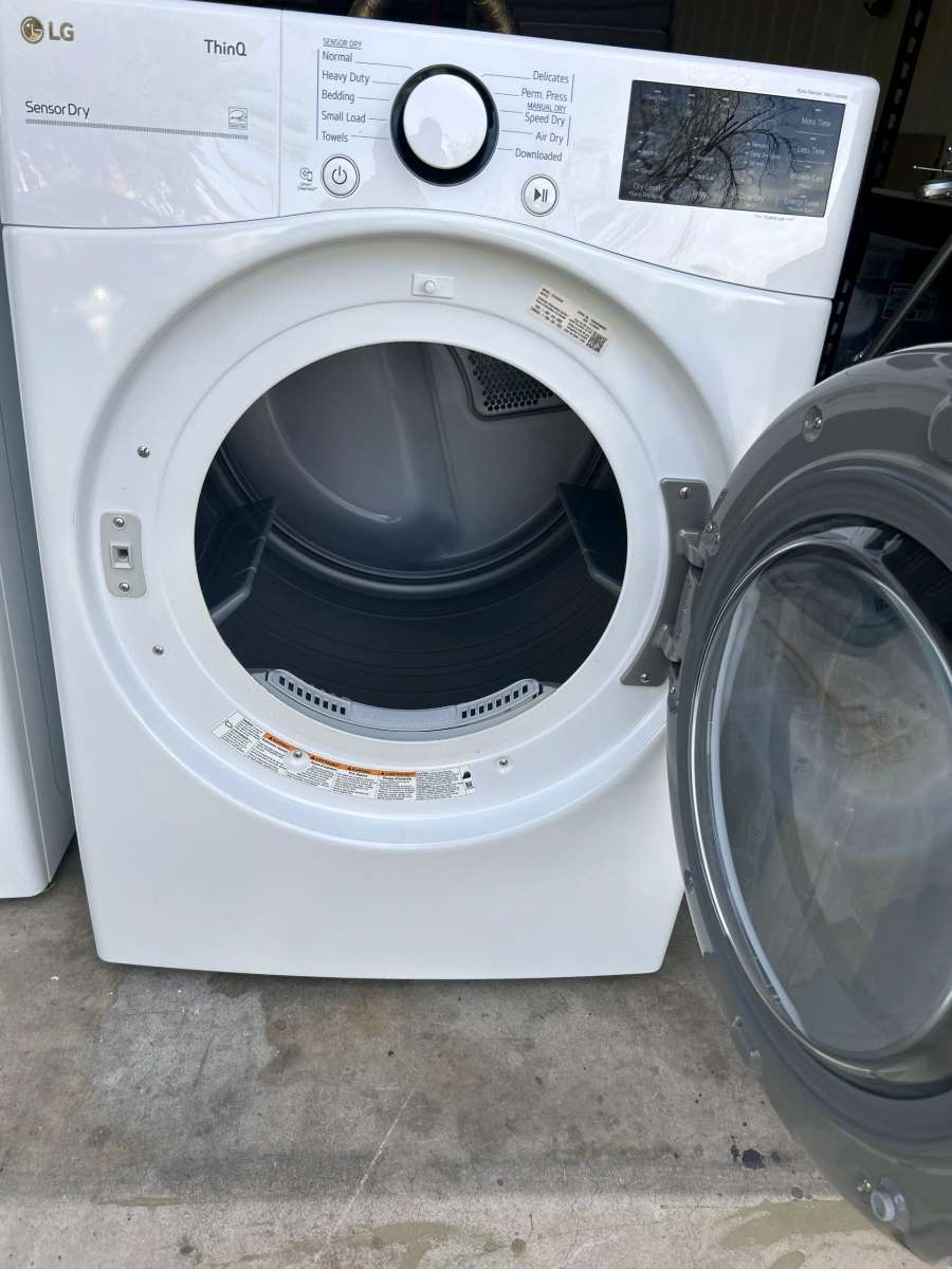 lg washer and dryer
