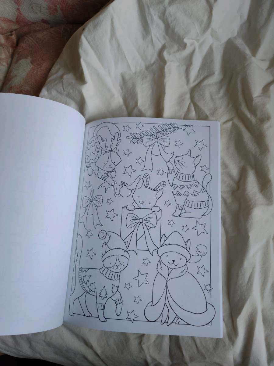 Cat Mom coloring book