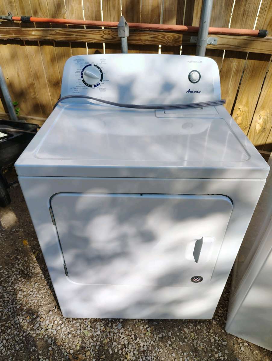 washer and dryer