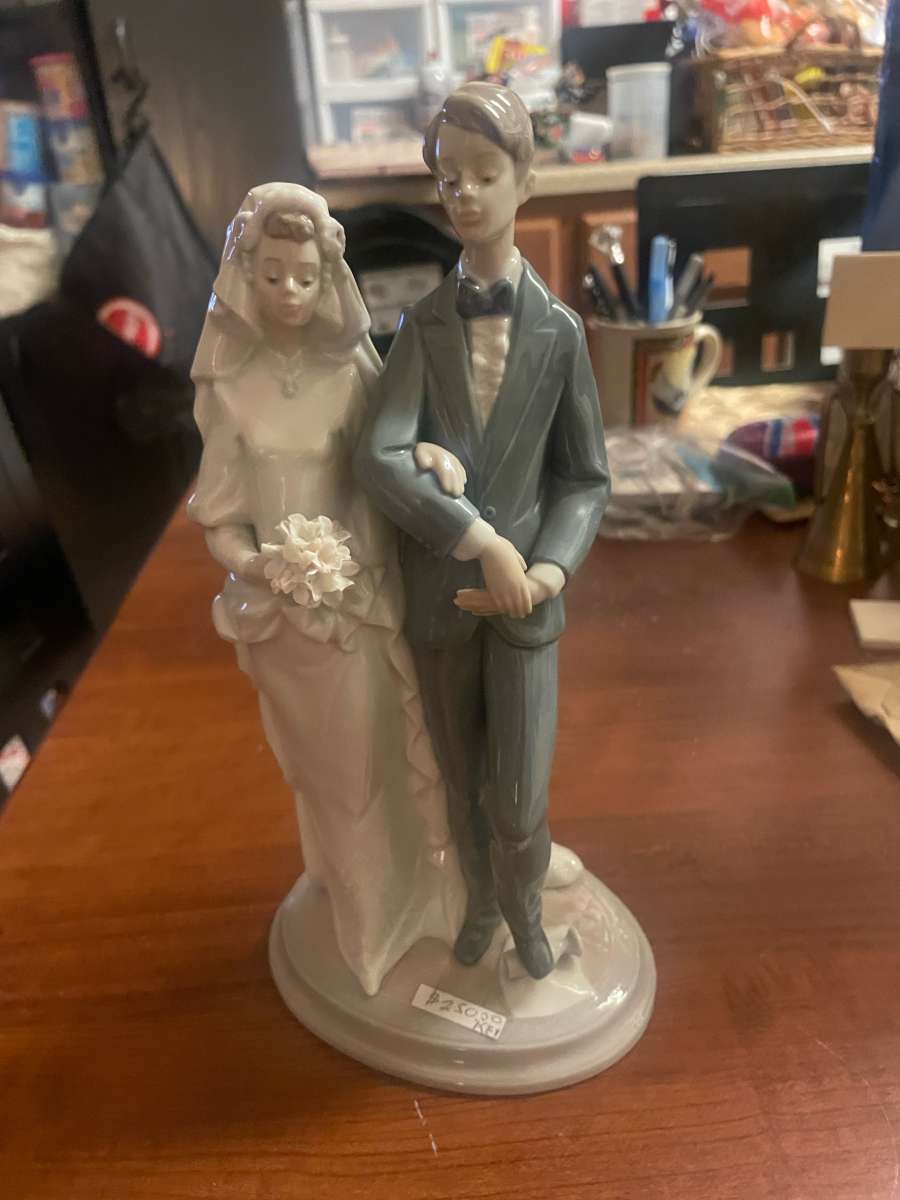 Authentic Llaadro Bride and Groom