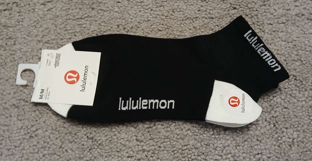 5 Lululemon Ankle Socks Womens Medium