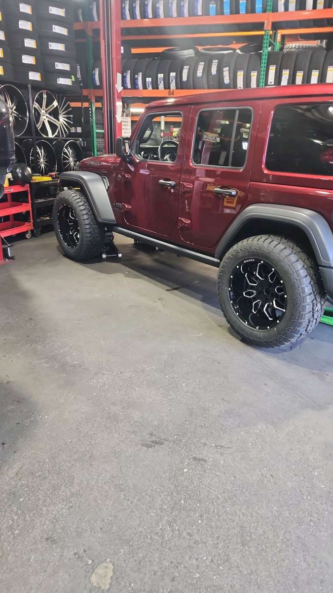 New Rim and tires