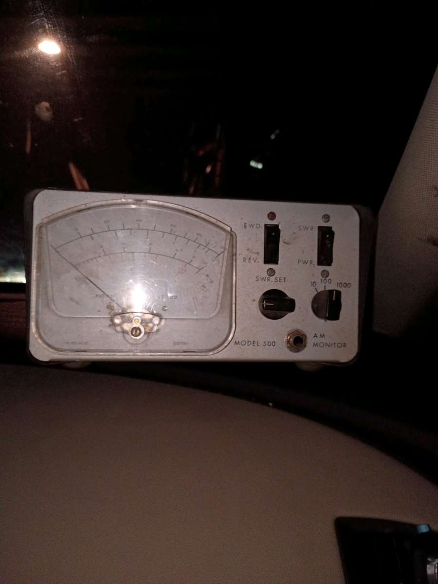 model 500 swr power meter