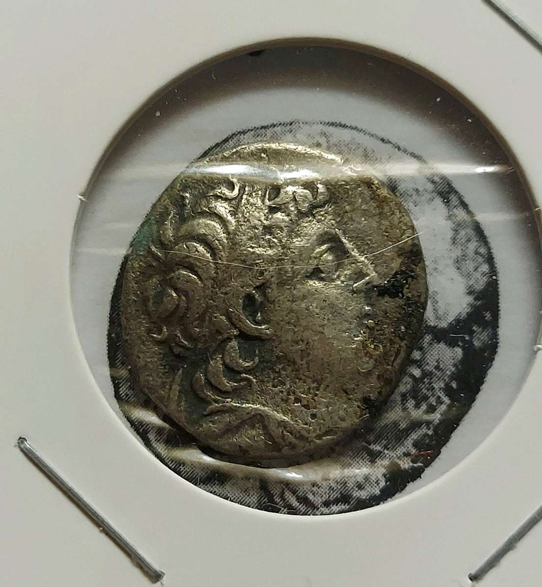 VERY RARE  AR SILVER  SELEUKID EMPIRE ANTIOCHOS VIIEUERGETES