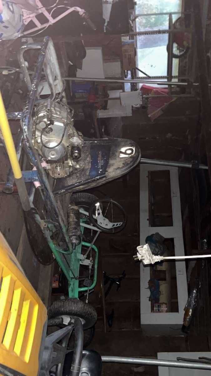go cart with 90cc racing forweeler engine key start