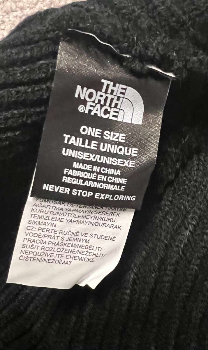 The North Face Black Winter Beanie