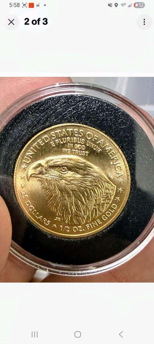 half oz gold coin