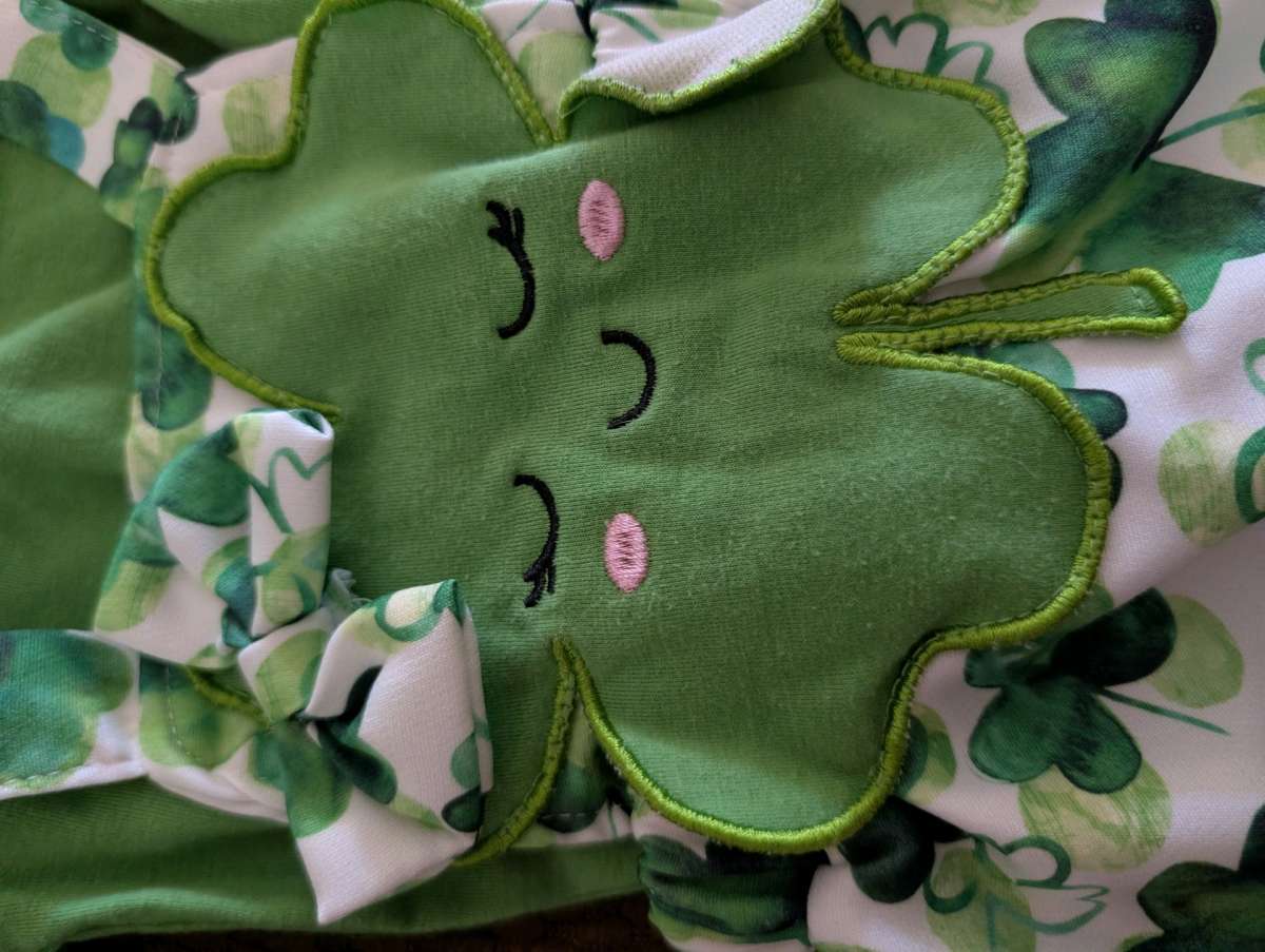 Baby St Patricks Day dress