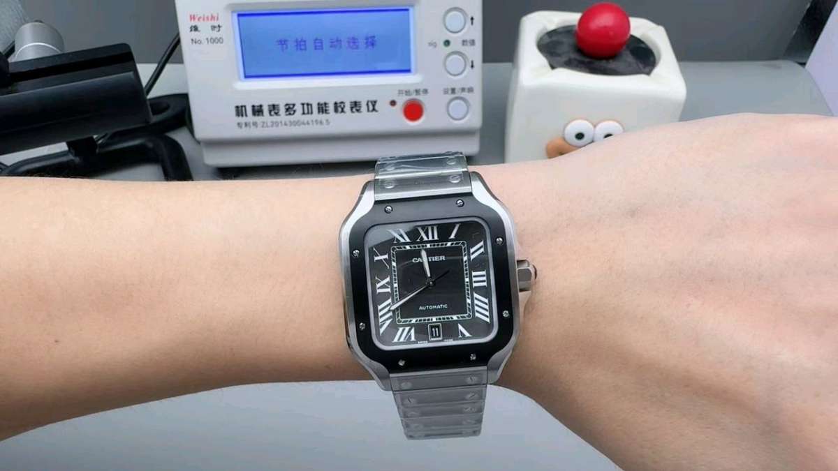 luxury stainless steel square watch