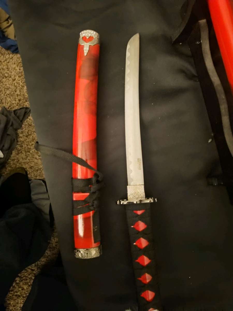 Complete 3 Piece Samurai Sword Set