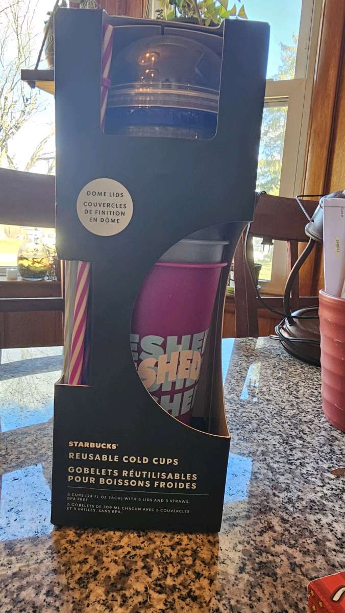 Starbucks 5pc cup set