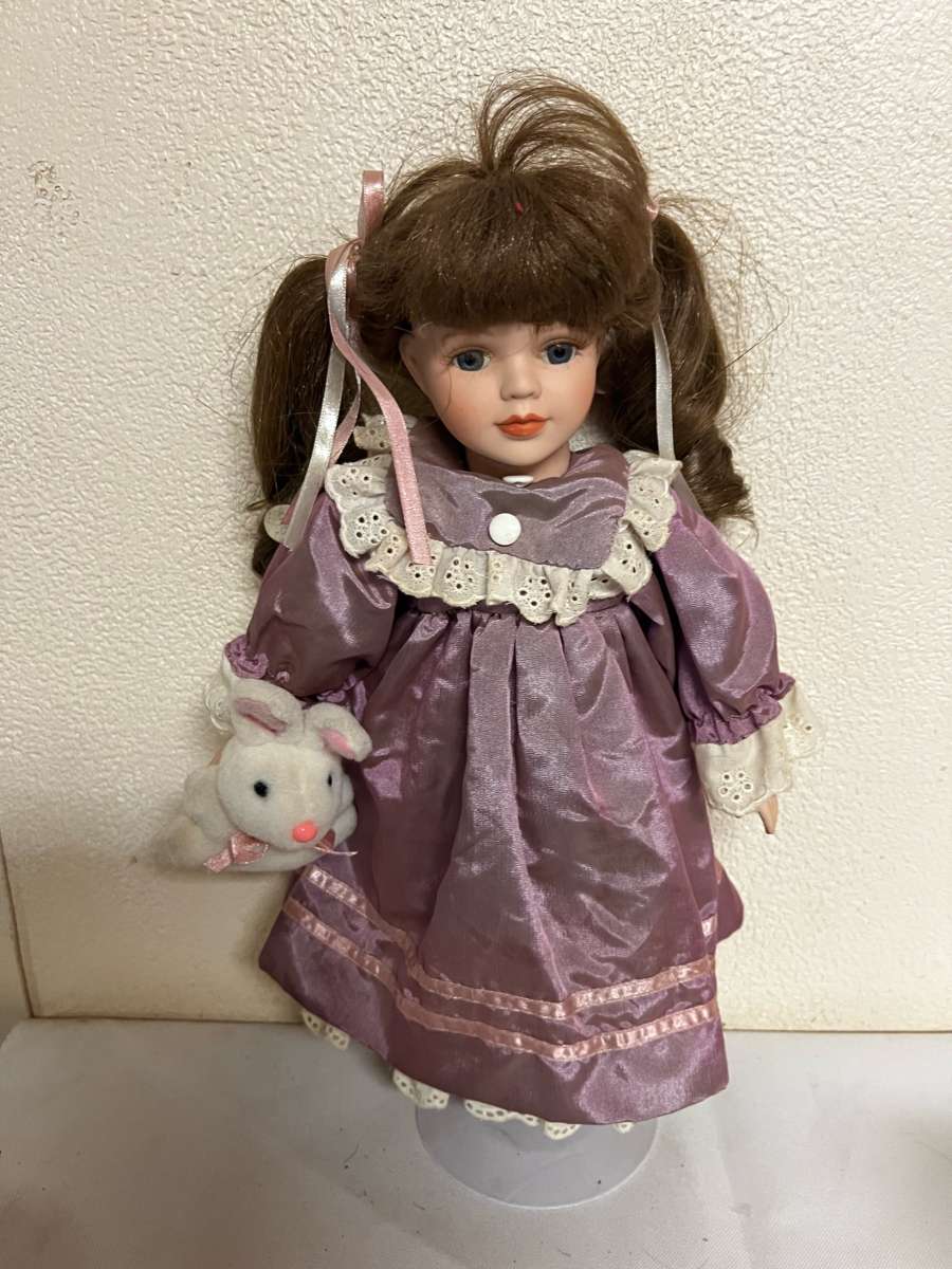 vintage porcelain doll