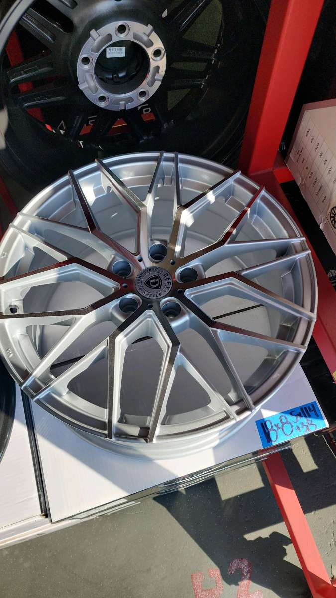 New Rims and tires auto repair alignment all at inout tires