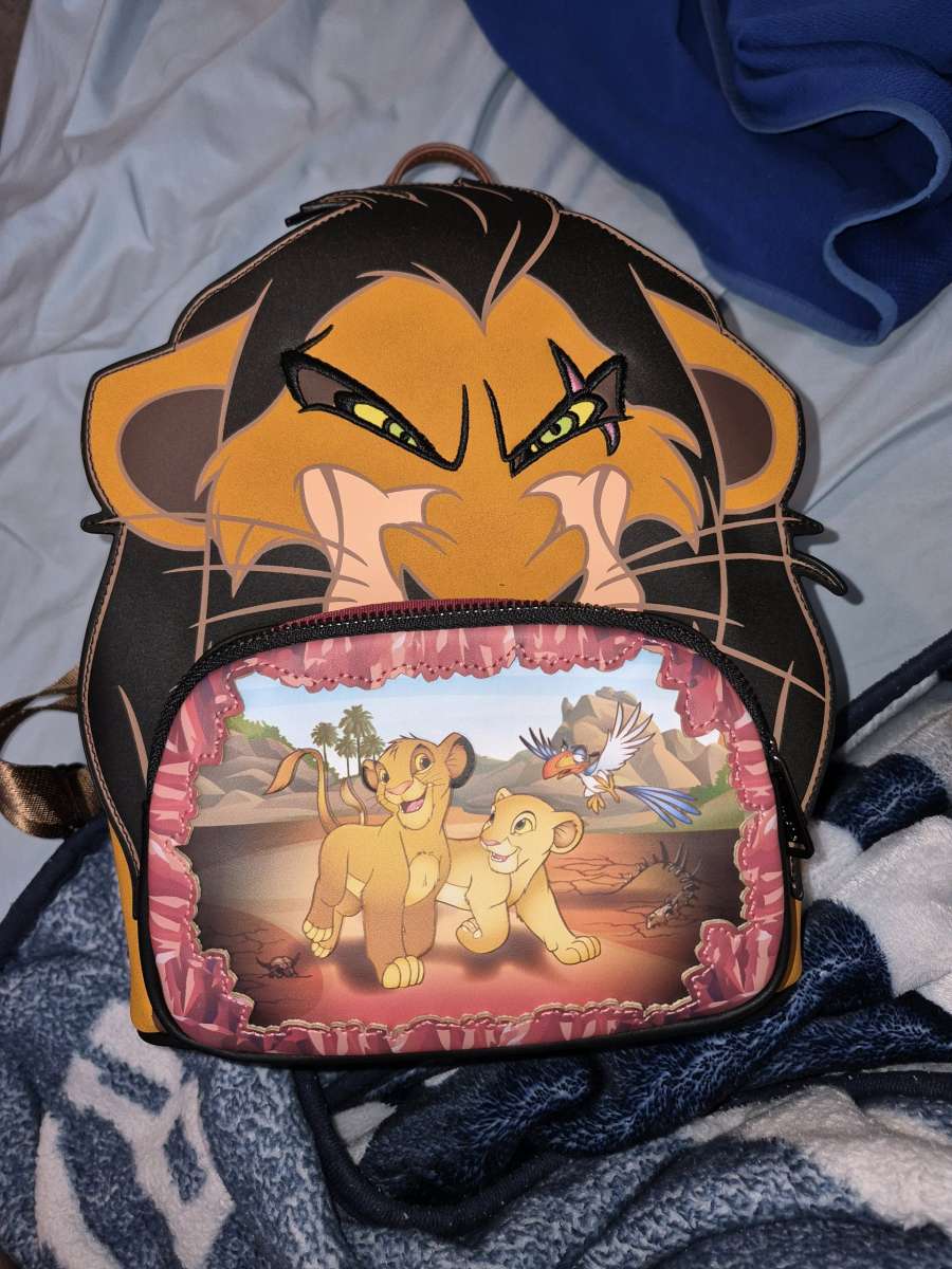 scar The Lion King loungefly backpack