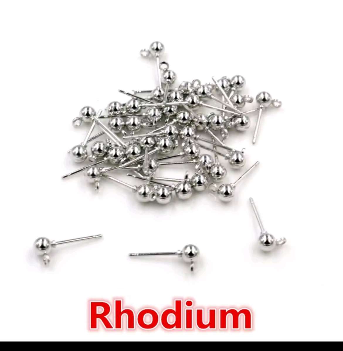 Rhodium Stud Earrings and Necklace with Gold Snowflake Charm