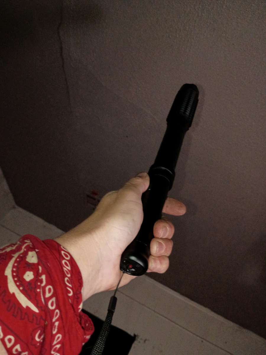 stun baton flashlight combo