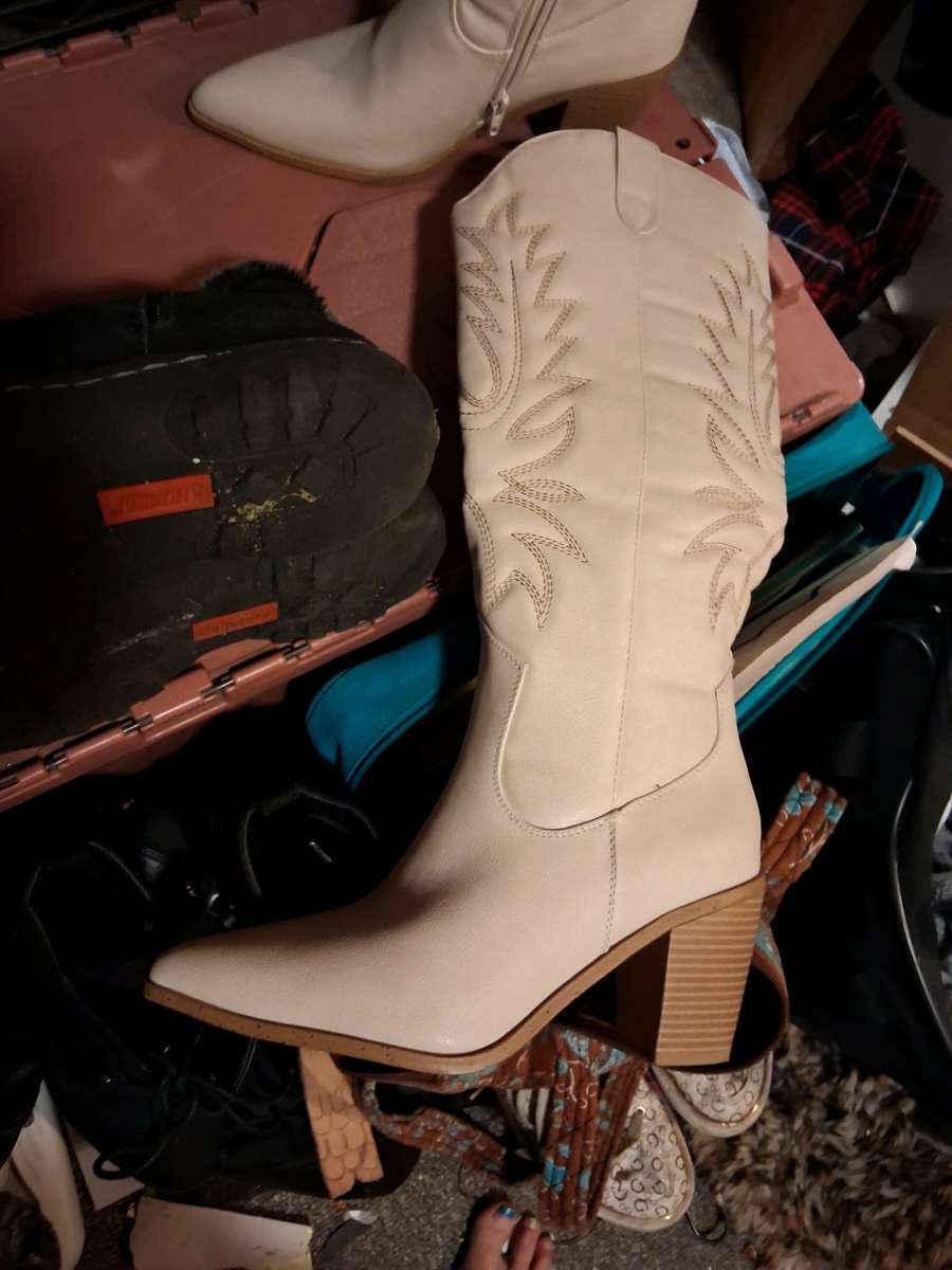new cowgirl knee high boots