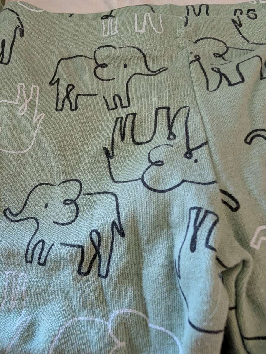 5 Piece infant elephant outfit