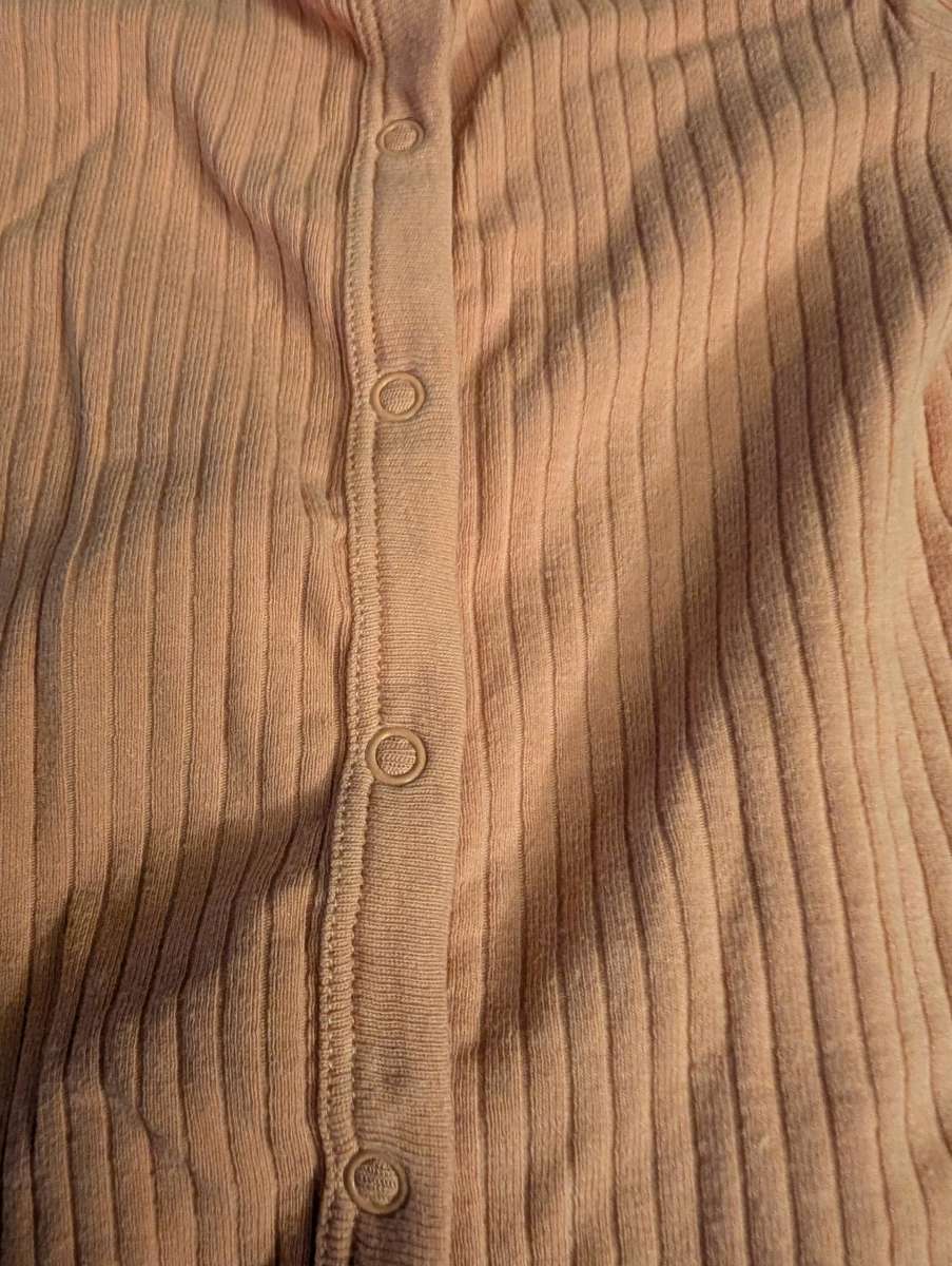 Baby pink sleepsuit without feet