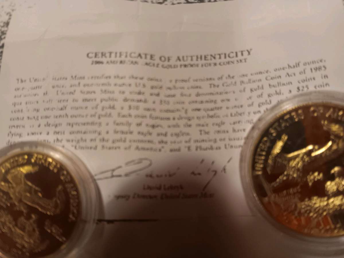 gold eagles 3 1 quarter oz 2 1 oz