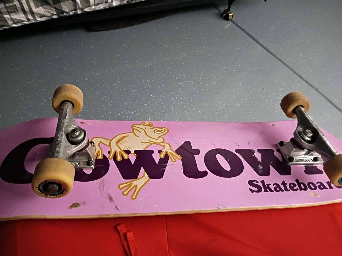skateboard cowtown deck full