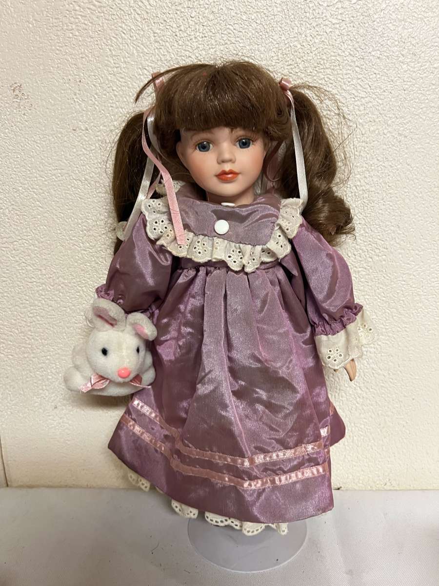 vintage porcelain doll