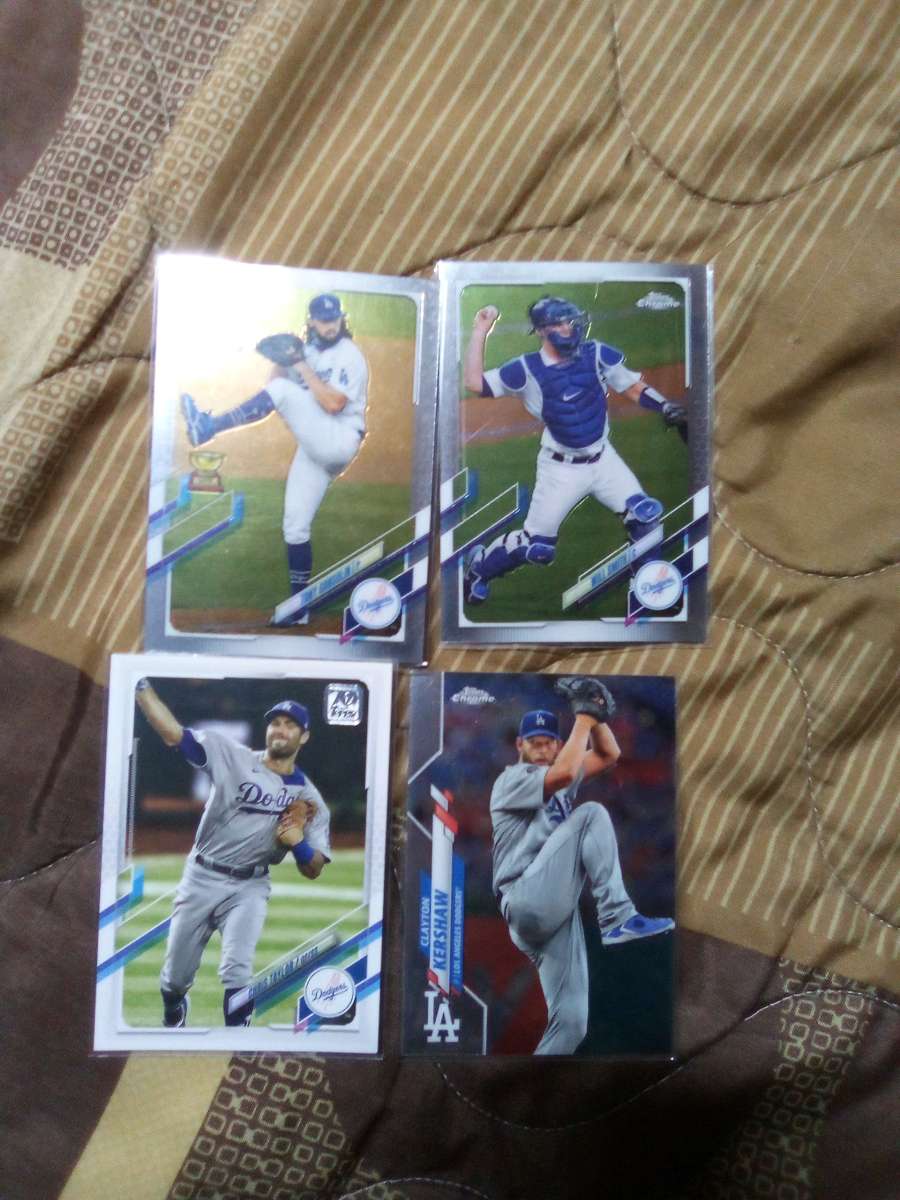 baseball cards LA dodgers