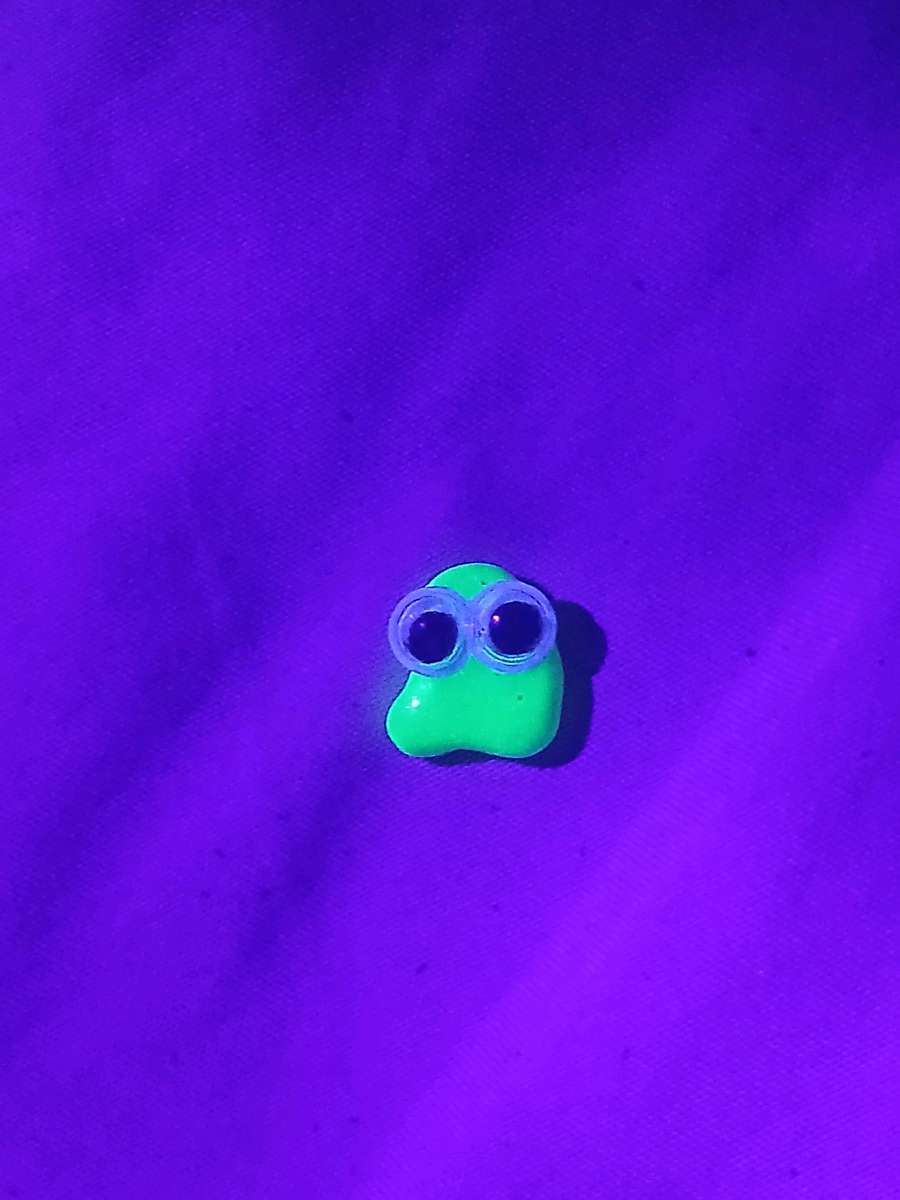 Handmade PacMan inspired ghosts glow in the dark