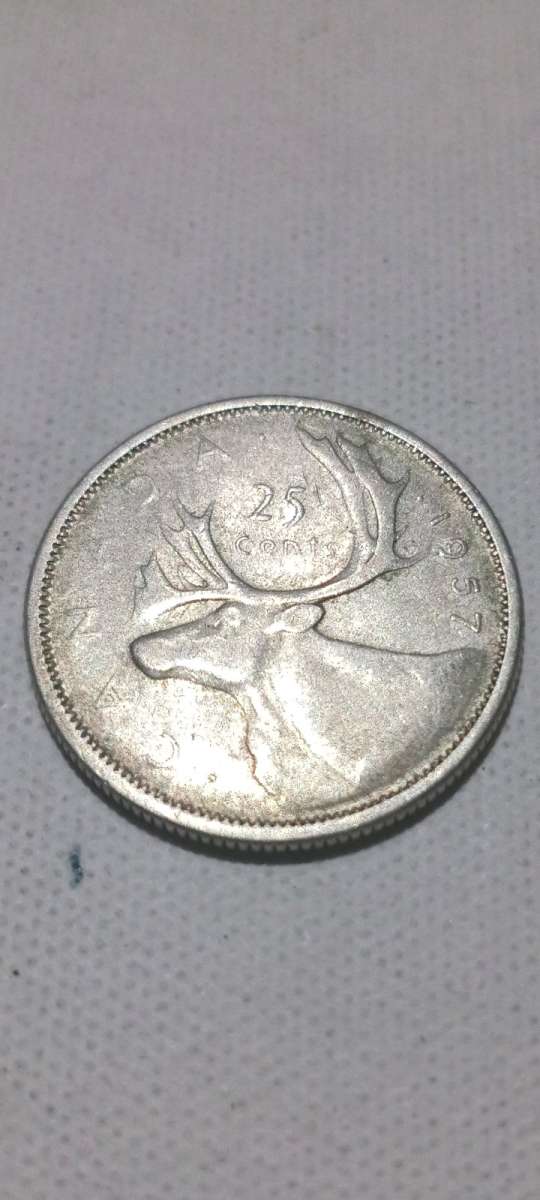 SILVER CANADIAN QUARTERS