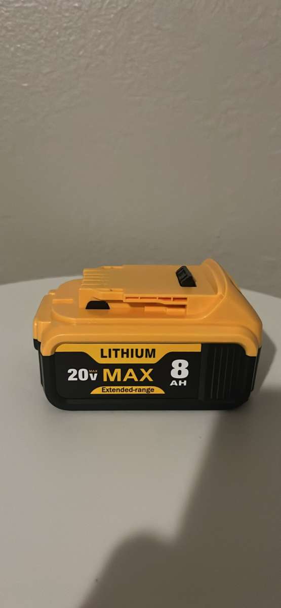 DEWALT 20v 8ah replacement battery