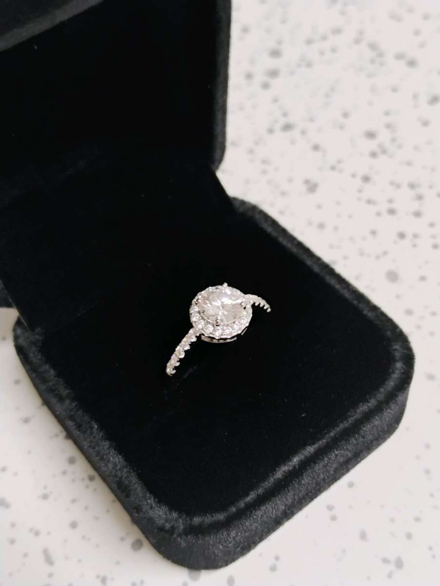 925 Stamped MOISSANITE STONE
