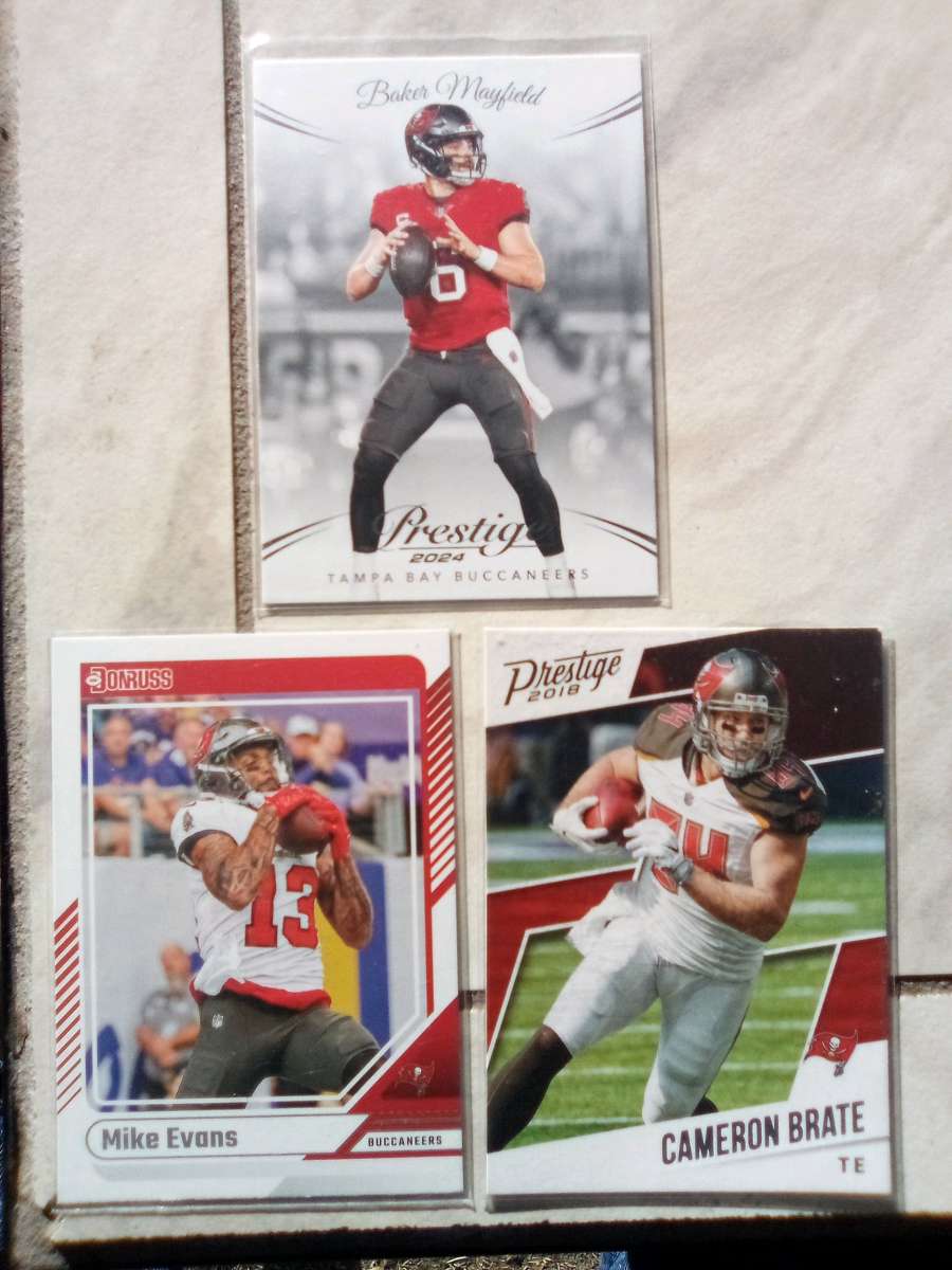 football cards Tampa Bay buccaneers