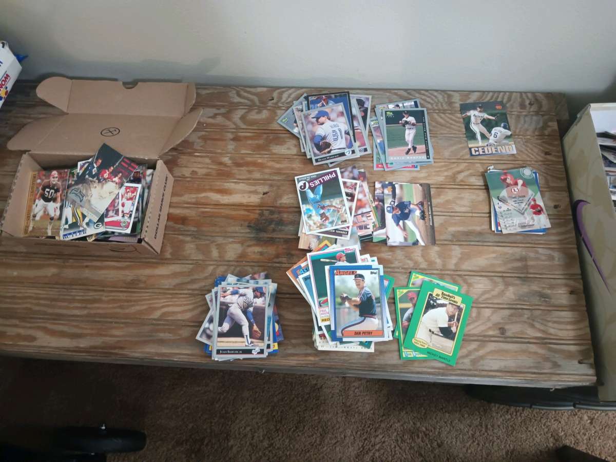 Over 2000 sports cards