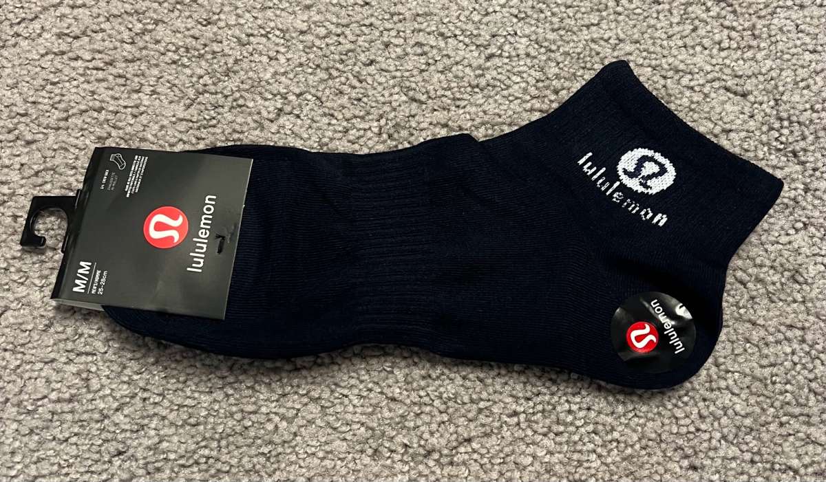 Lululemon Ankle Socks Medium