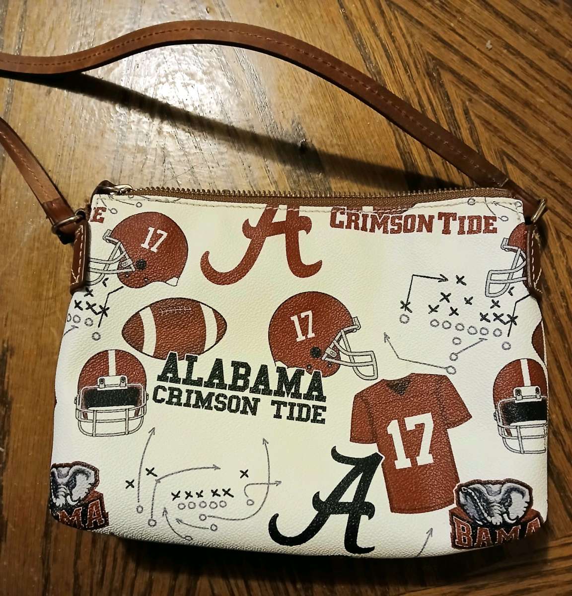 Dooney and Bourke Alabama Crimson Tide Game Day Purse