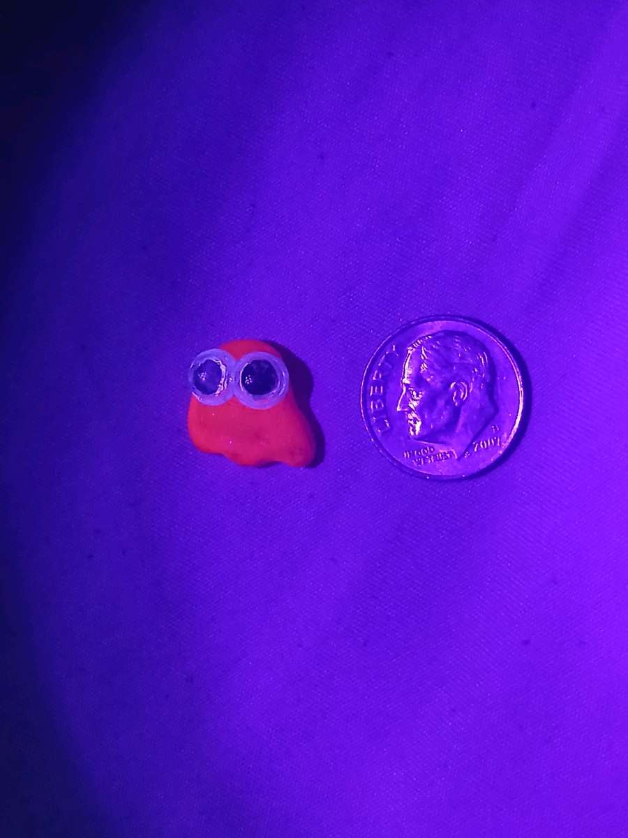 Handmade glow in the dark ghost