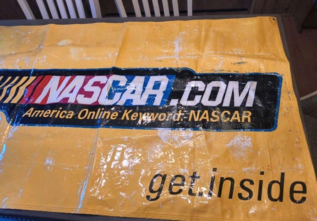 NASCAR POSTER VINTAGE