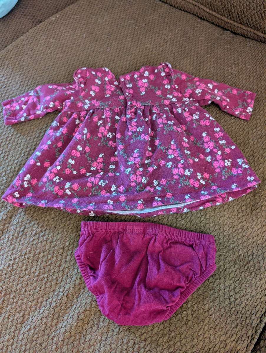 Purple baby dress