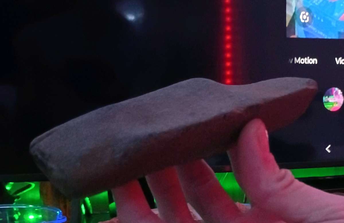 native American hammer stone tool artifact