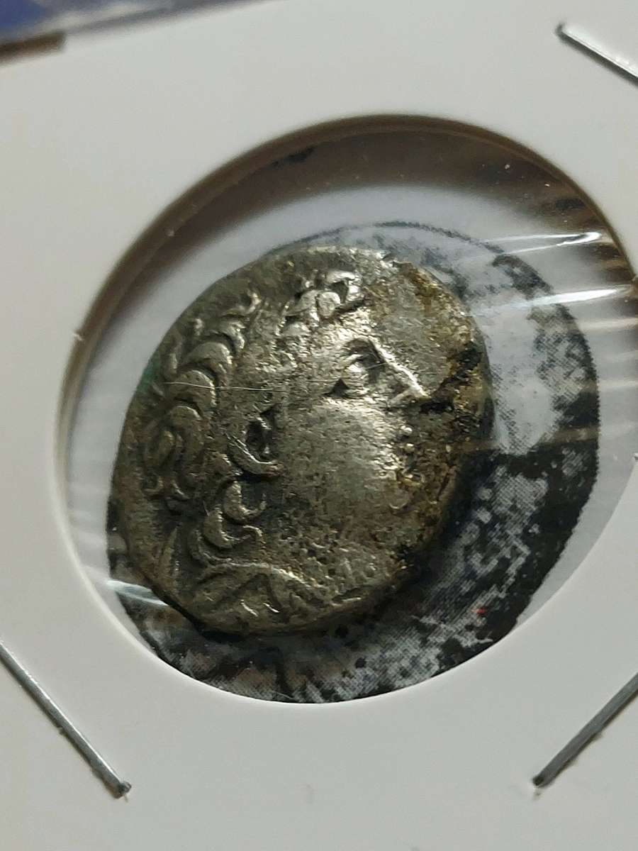 VERY RARE  AR SILVER  SELEUKID EMPIRE ANTIOCHOS VIIEUERGETES