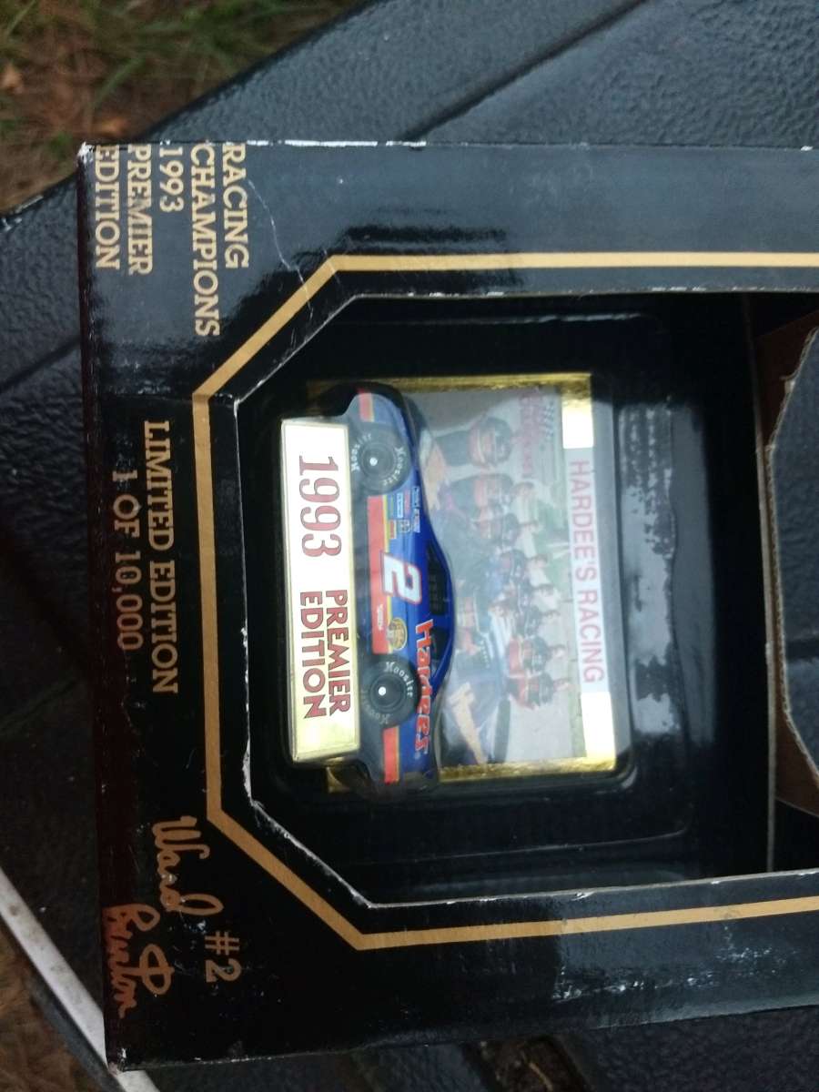 NASCAR 1993 1 out of 10000 premier edition Hardees racing