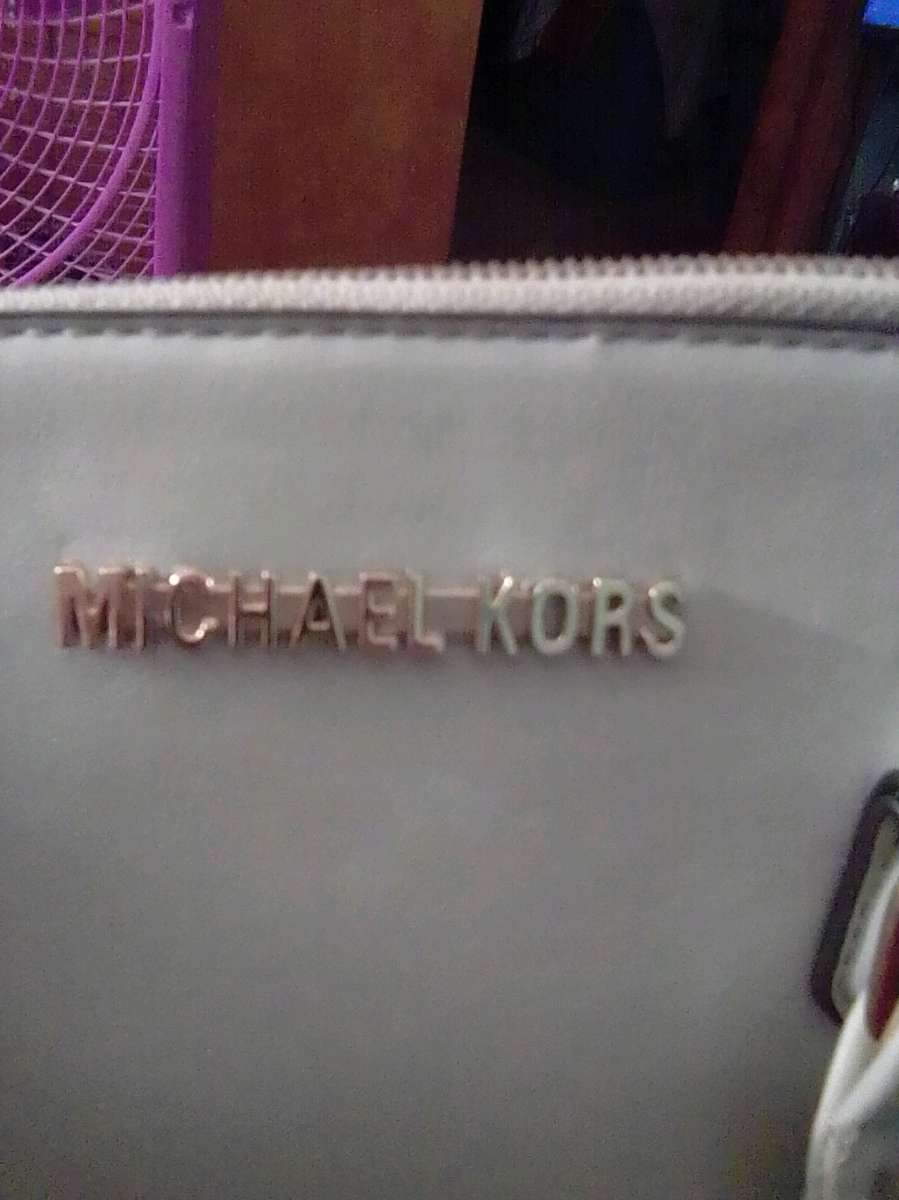 Michael kors light blue bag