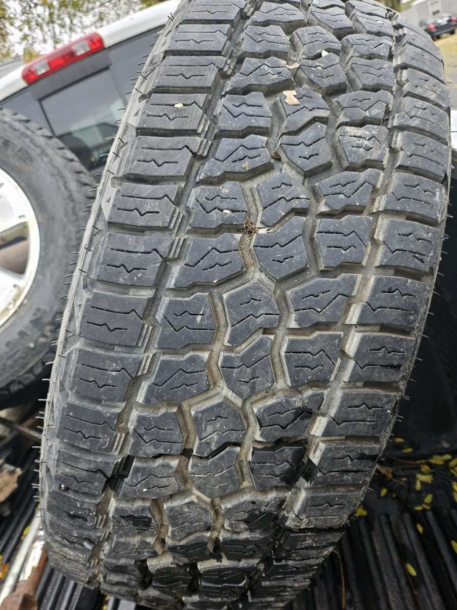 Five toyota tacoma wheels and tires