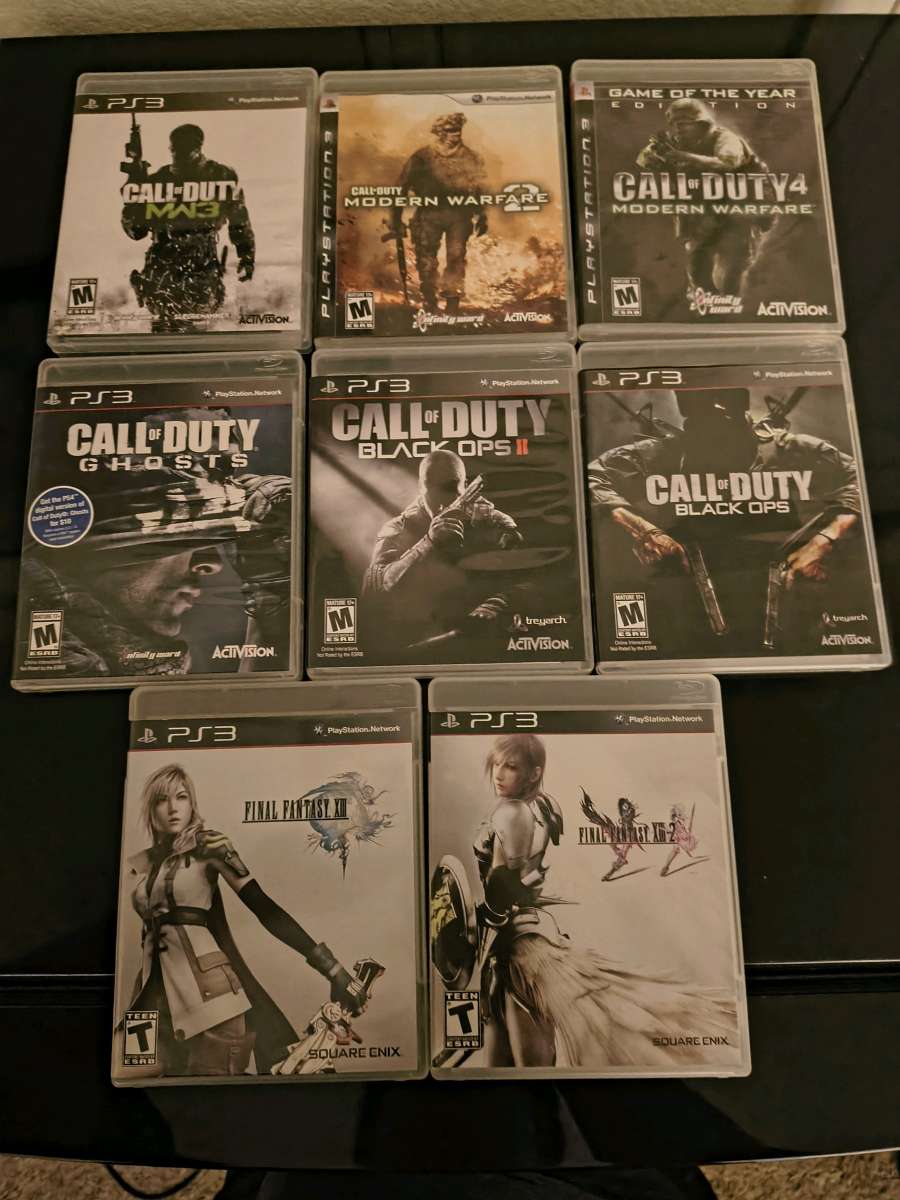 PS3 Call of Duty  Final Fantasy Bundle  Epic Deal